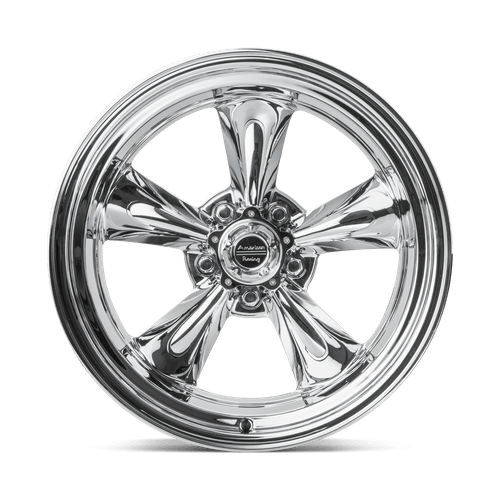 American Racing Vintage VN615 TORQ Thrust II 1-Piece Cast Aluminum Wheel - Chrome