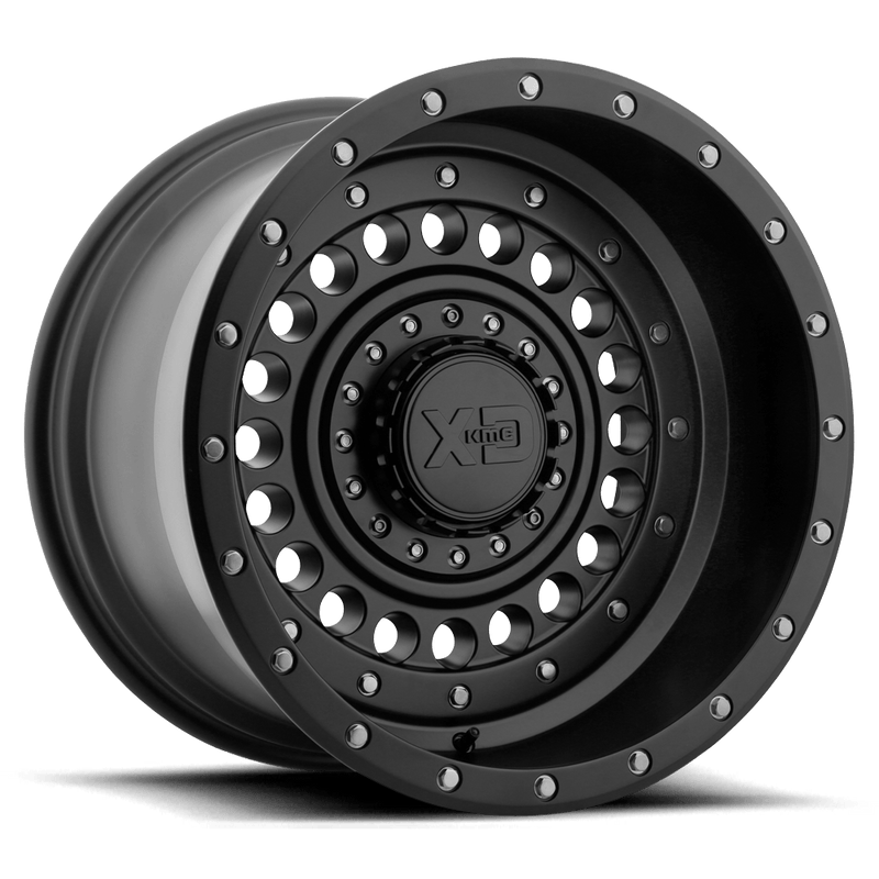 XD136 Panzer Cast Aluminum Wheel - Satin Black