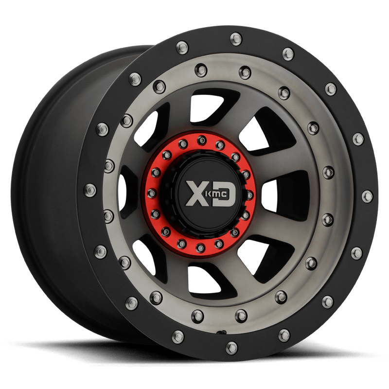 XD137 FMJ Cast Aluminum Wheel - Satin Black Dark Tint