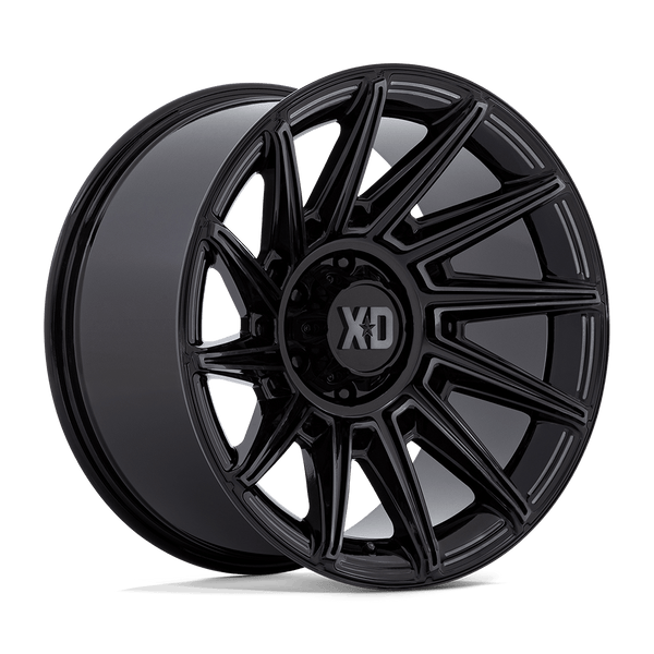 XD867 Specter Cast Aluminum Wheel in Gloss Black with Gray Tint Finish from XD Wheels - View 1