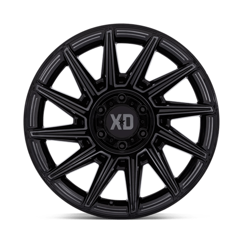 XD867 Specter Cast Aluminum Wheel in Gloss Black with Gray Tint Finish from XD Wheels - View 5