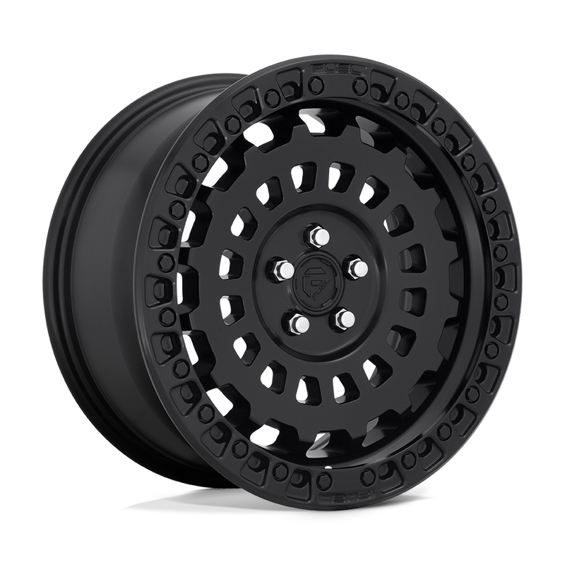 D633 Zephyr Cast Aluminum Wheel in Matte Black Finish from Fuel Wheels - View 1