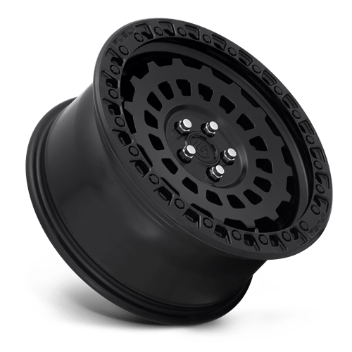 D633 Zephyr Cast Aluminum Wheel in Matte Black Finish from Fuel Wheels - View 3