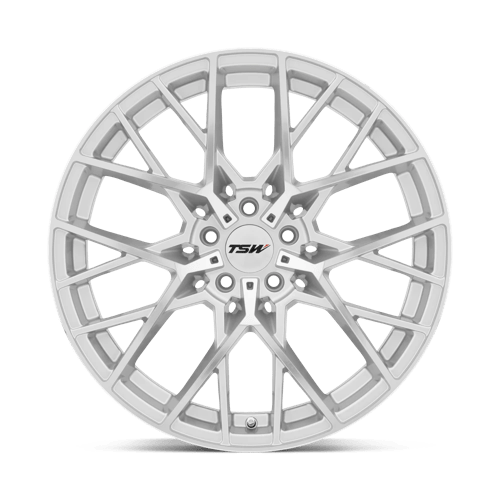 Sebring Cast Aluminum Wheel in Silver with  Mirror Cut Face Finish from TSW Wheels - View 4