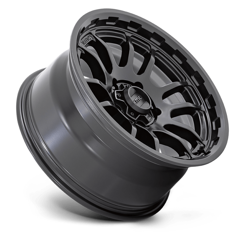 KMC Wrath Cast Aluminum Wheel (KM727) - Satin Black