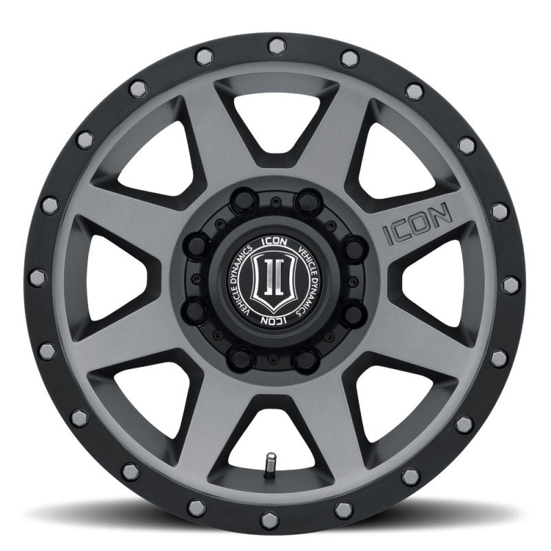 ICON Rebound 17x8.5 8x6.5 13mm Offset 5.25in BS 121.4mm Bore Titanium Wheel