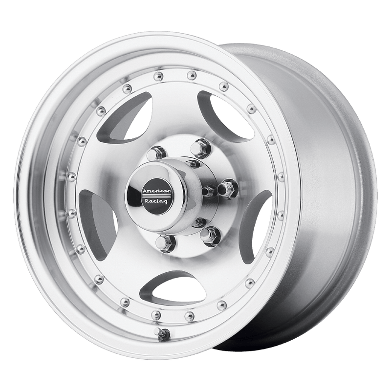 American Racing AR23 Cast Aluminum Wheel - Machined