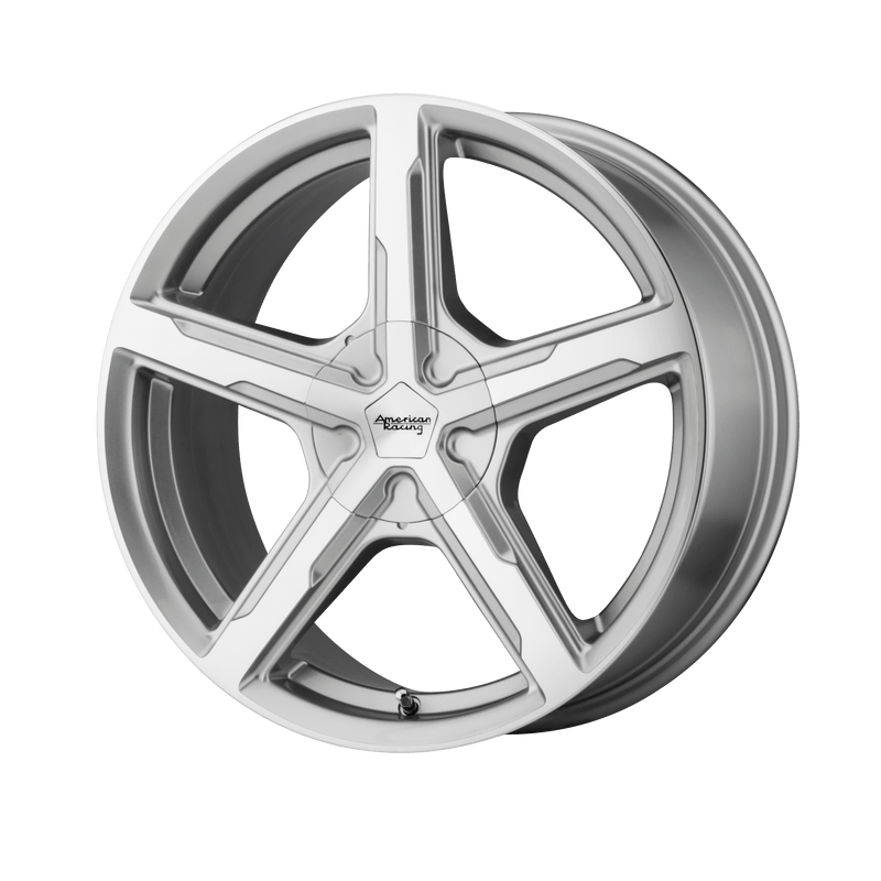 American Racing AR921 Trigger Cast Aluminum Wheel - Silver Machined - DISCONTINUED AR92167001440