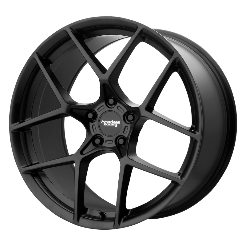 American Racing AR924 Crossfire Flow Formed Aluminum Wheel - Satin Black