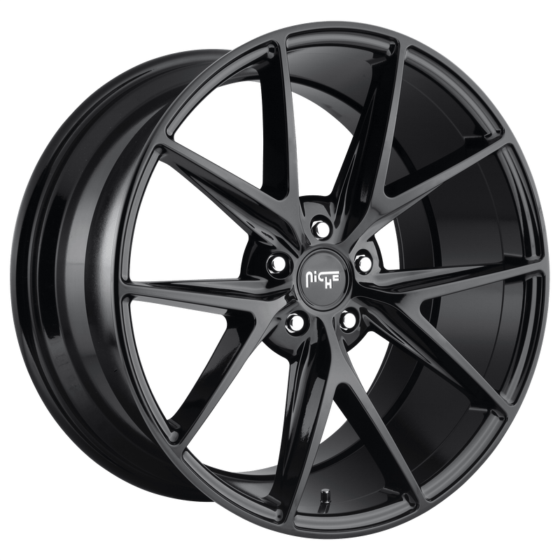 Niche M119 Misano Cast Aluminum Wheel - Gloss Black