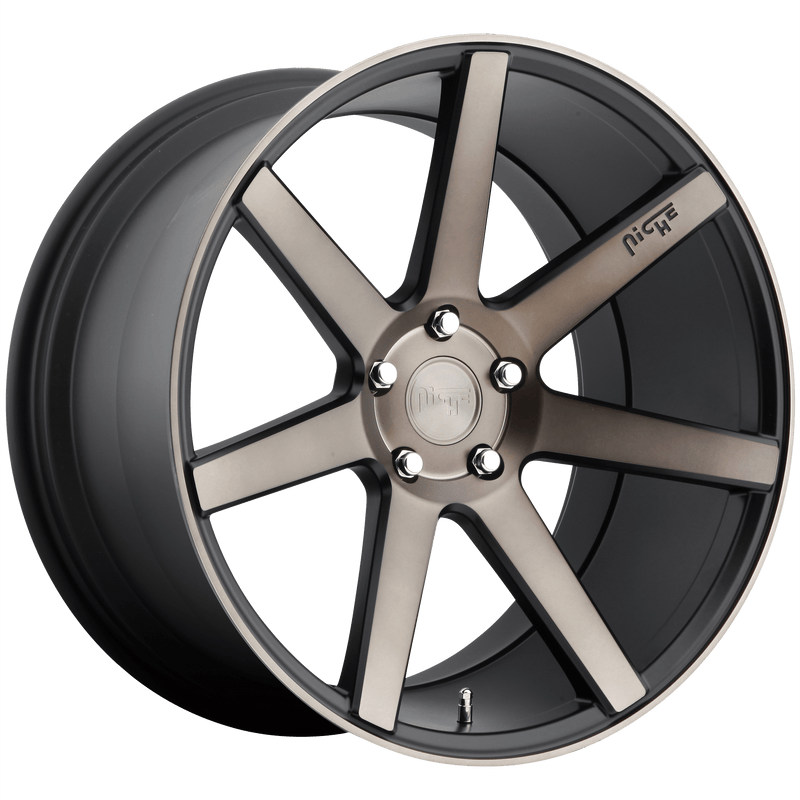 Niche M150 Verona Cast Aluminum Wheel - Matte Black Machined