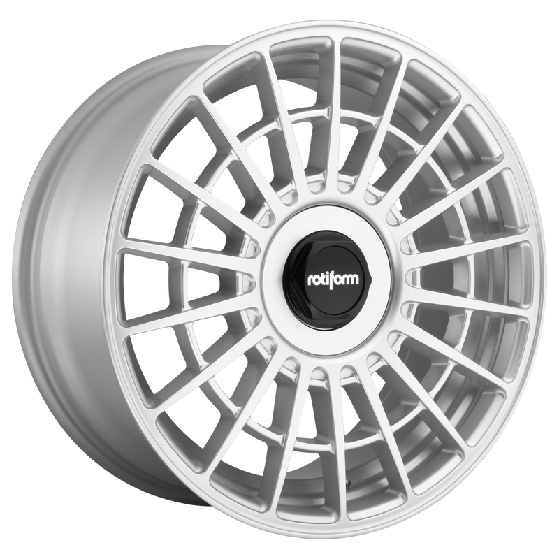 R134 FLG Cast Aluminum Wheel in Gloss Silver Finish from Rotiform Wheels - View 1