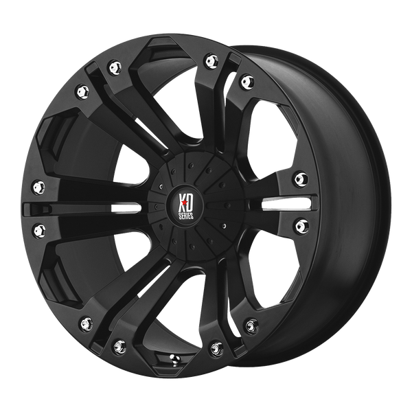 XD778 Monster Cast Aluminum Wheel - Matte Black