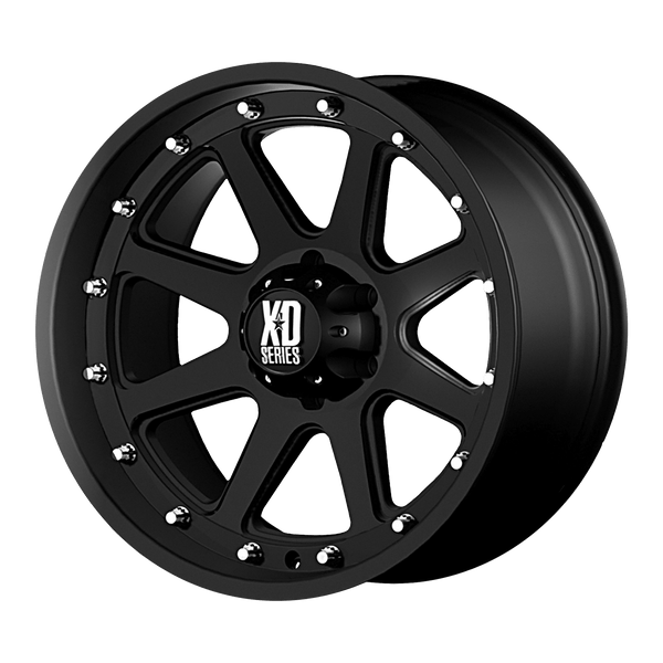 XD798 Addict Cast Aluminum Wheel - Matte Black