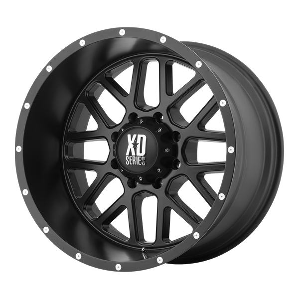 XD820 Grenade Cast Aluminum Wheel - Satin Black