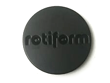 Rotiform Push-in Center Cap (SIX-OR) - Black 1004-40MB
