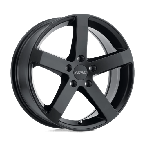 P3B Cast Aluminum Wheel in Matte Black Finish from Petrol Wheels - View 2