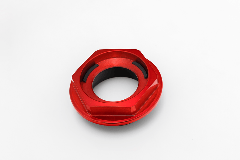 Rotiform Hex Nut - Candy Red 32170-26R