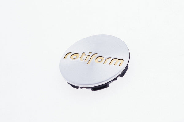 Rotiform Push-in Center Cap - Machined Silver & Gold 1003-40MG