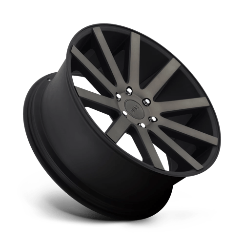 S121 SHOT Calla Cast Aluminum Wheel in Matte Black Double Dark Tint Finish from DUB Wheels - View 3