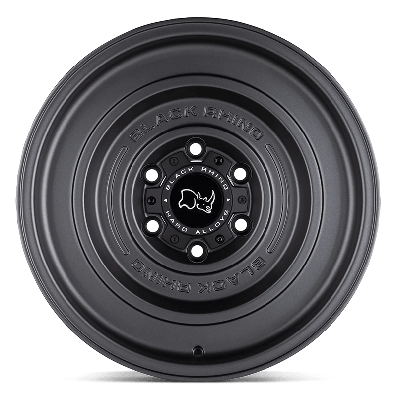 Black Rhino Solid Cast Aluminum Wheel - Matte Gun Black
