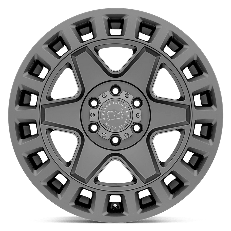Black Rhino York Cast Aluminum Wheel - Matte Gunmetal